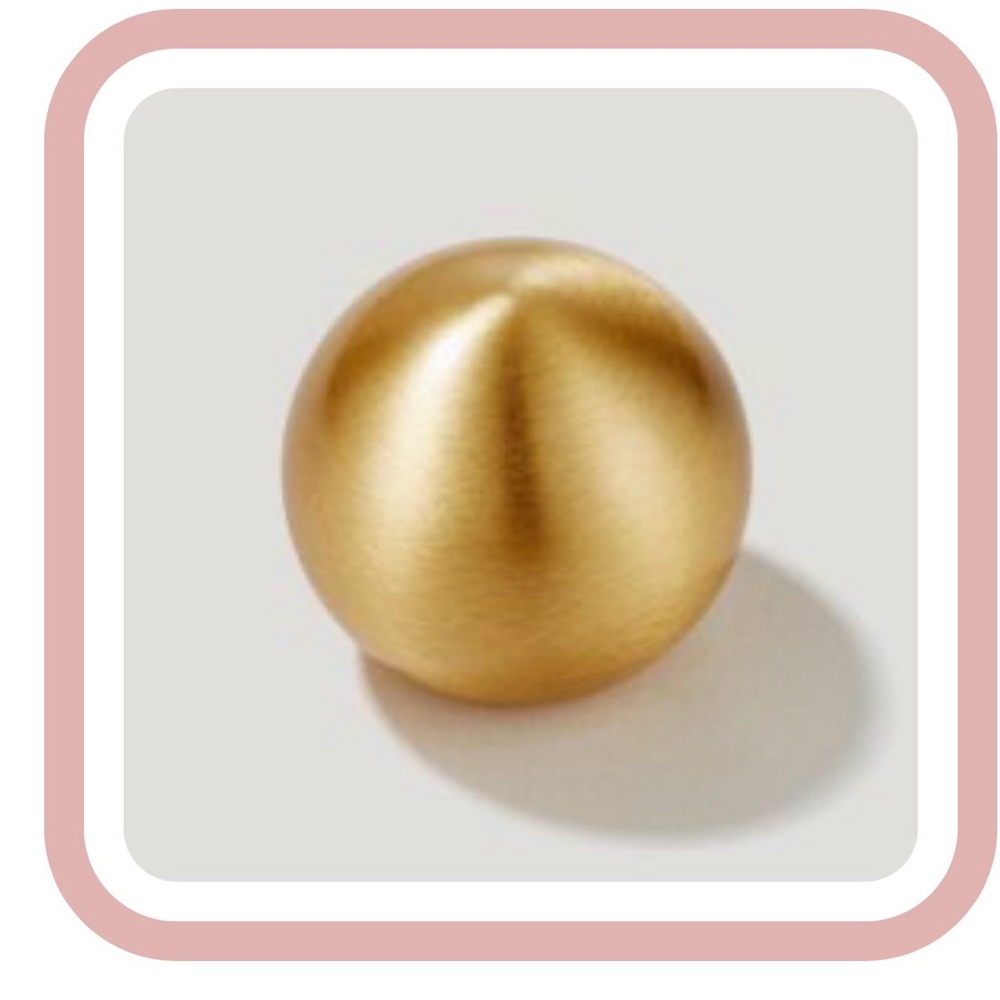 Plank Brass Knob - Gold